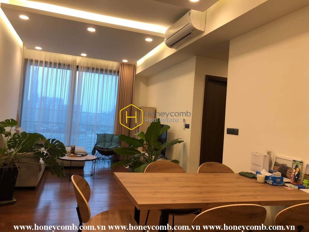 Ấn tượng với thiết kế thông minh và trang nhã trong căn hộ chưa nội thất ở D'edge