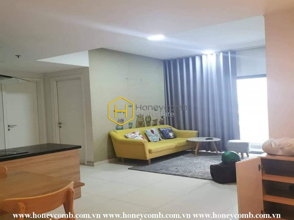 Màu sắc hài hòa và bố cục rõ ràng chính là điểm nhấn của căn hộ Masteri Thao Dien này