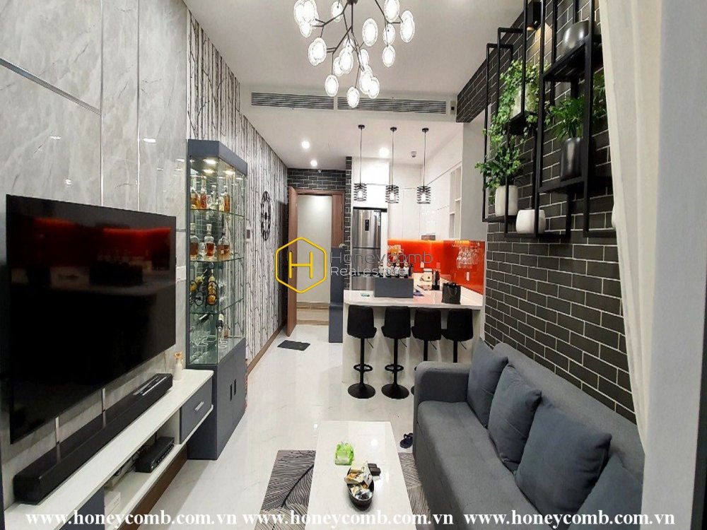 Explore the beauty of this dedicated furnished apartment in Sunwah pearl for rent