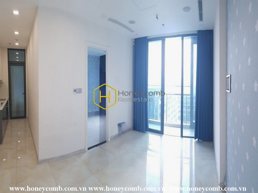 Tận hưởng không gian bình yên trong căn hộ chưa nội thất tại Vinhomes Golden River