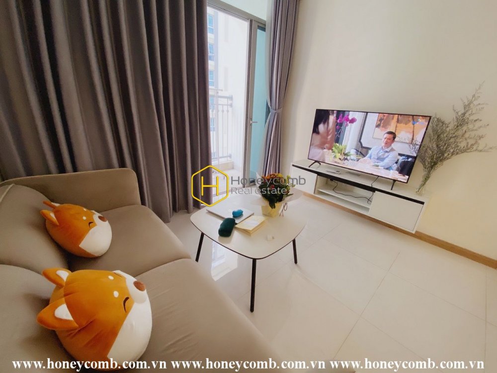 Căn hộ đầy đủ nội thất với phong cách hiện đại ở Vinhomes Central Park