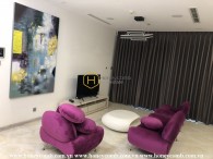 A perfect apartment with sophisticated furniture in Vinhomes Golden River