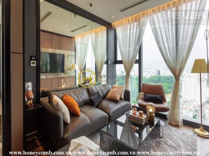 This alluring Vinhomes Golden River apartment brings a high artistic value