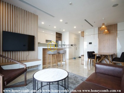 Sophistication is all about this Vinhomes Golden River apartment