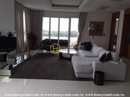 The gorgeous unfurnished apartment with enchanting river view is waiting for you in Xi Riverview Palace