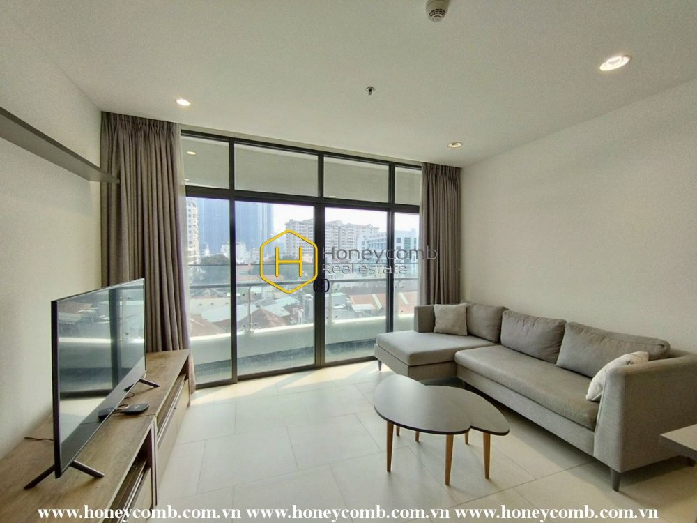 Nội thất đẹp với căn hộ 1 phòng ngủ tại City Garden cho thuê