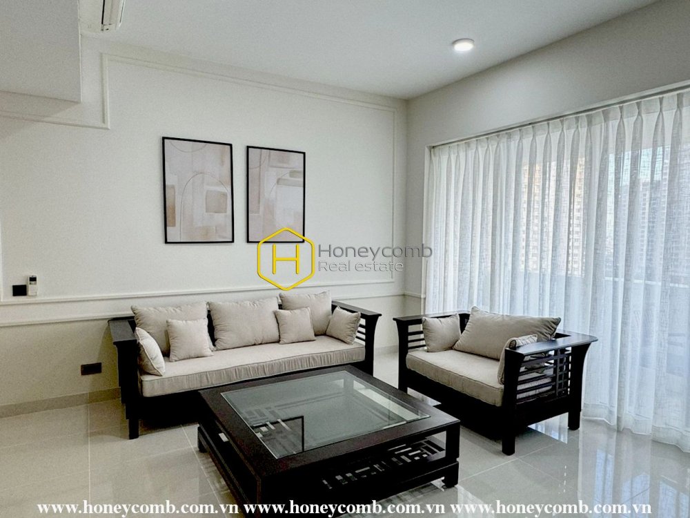 Căn hộ đầy đủ nội thất và ban công xinh xắn tại The Estella