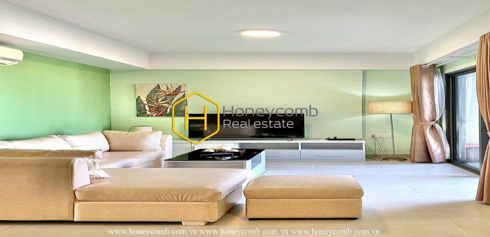 Masteri Thao Dien 2 beds apartment with pool view and river view for rent