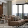 Nice designed apartment with three bedrooms and modern style also new furniture in Masteri Thao Dien for rent
