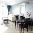 Two bedrooms apartment with closed kitchen and high floor in Masteri Thao Dien for rent