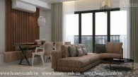 Nice designed apartment with three bedrooms and modern style also new furniture in Masteri Thao Dien for rent