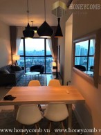 Two bedroom apartment with river view and new furniture in The Ascent for rent