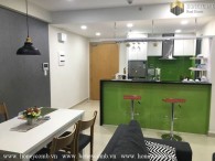 Small apartment with nice designed for rent in Masteri Thao Dien, Dist 2