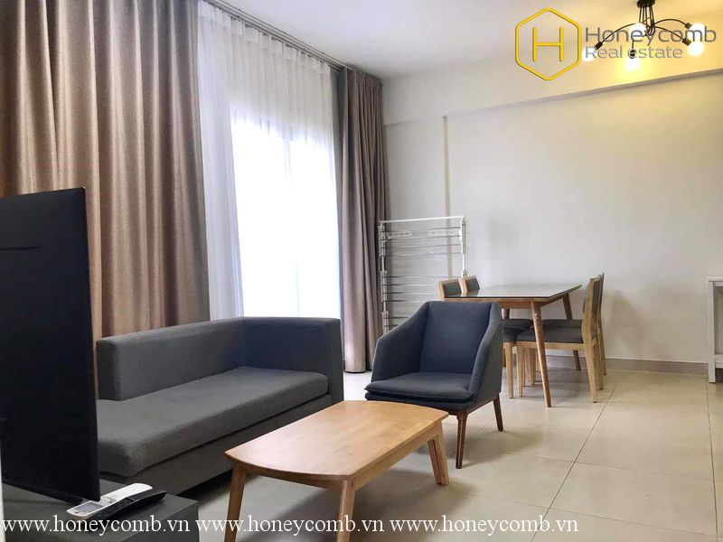 Căn hộ 2 phòng ngủ có tầm nhìn đẹp đang chờ bạn tại Masteri Thảo Điền, hiện cho thuê