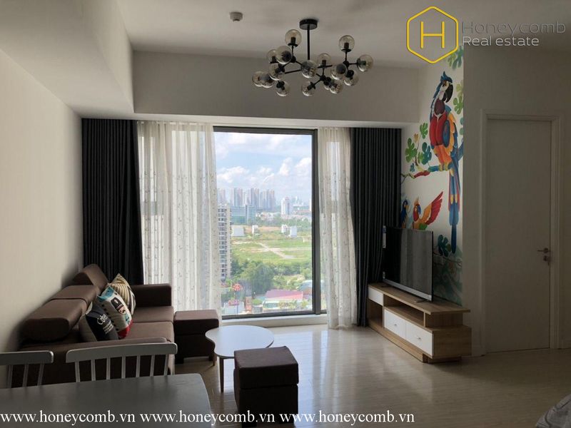 Căn hộ 1 phòng ngủ thiết kế hiện đại cho thuê tại Gateway Thảo Điền