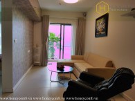 Căn hộ 1 phòng ngủ đầy đủ nội thất ở tầng thấp cho thuê tại Gateway Thảo Điền