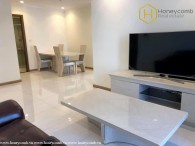 Simple style with 3 bedrooms apartment in Vinhomes Central Park for rent