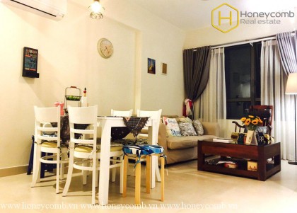 Căn hộ 2 phòng ngủ dịu dàng và ấm áp ở Masteri Thảo Điền cho thuê