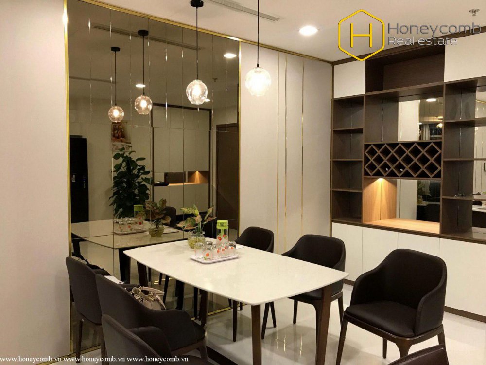 Phong cách đặc biệt với căn hộ 3 phòng ngủ tại Vinhomes Central Park cho thuê