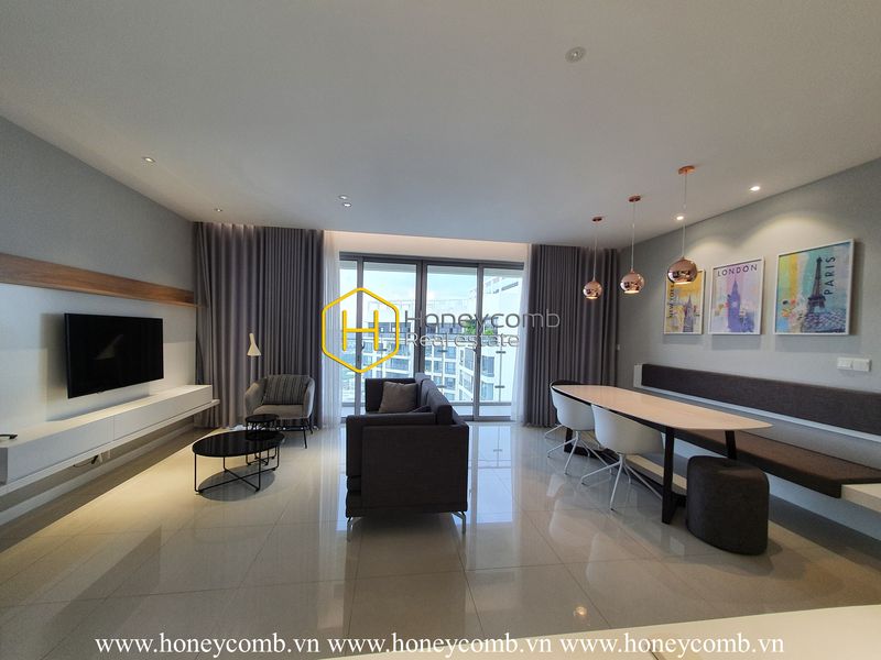 Thật là một căn hộ thiết kế tân thời đầy tao nhã! Hiện cho thuê tại Estella Heights