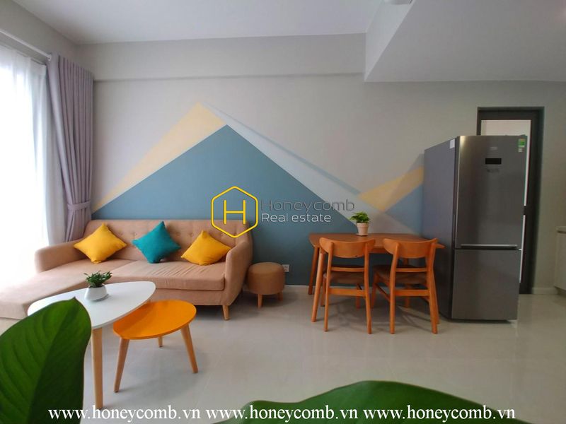 Great elegant design apartment with high floor view for rent in Masteri An Phu
