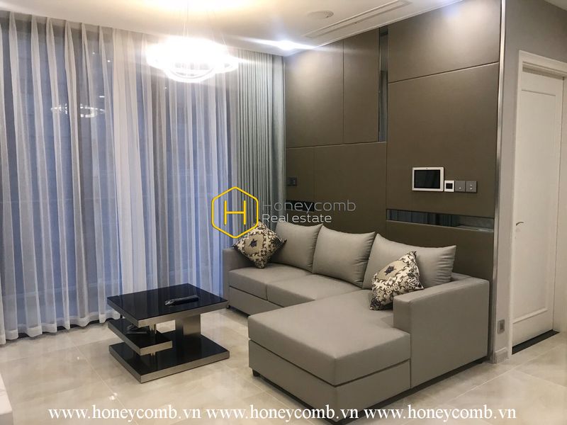 Sự thanh tao của căn hộ sắc trắng quyến rũ! Hiện cho thuê tại Vinhomes Golden River