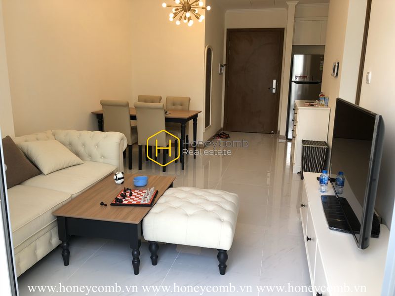 Căn hộ mới mẻ và thiết kế thông minh tại Vinhomes Central Park đang cho thuê