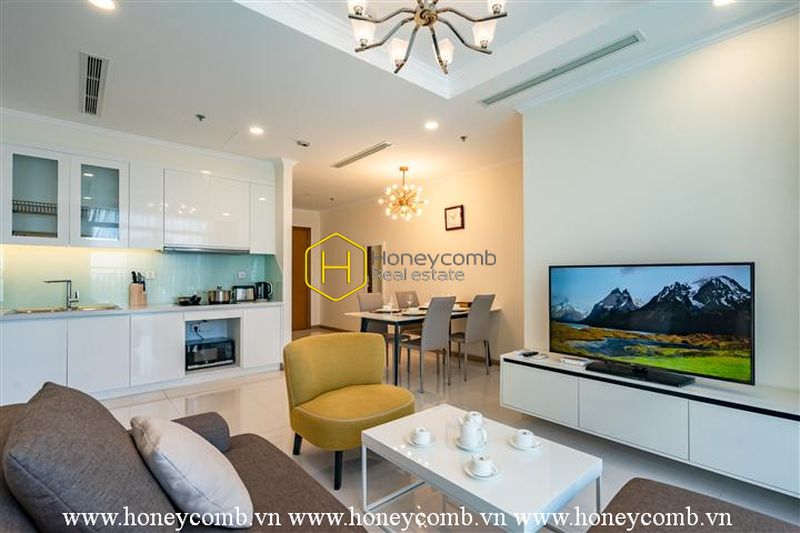 Khẳng định phong cách sống của bạn cùng với căn hộ thông minh và hiện đại ở Vinhomes Central Park cho thuê này