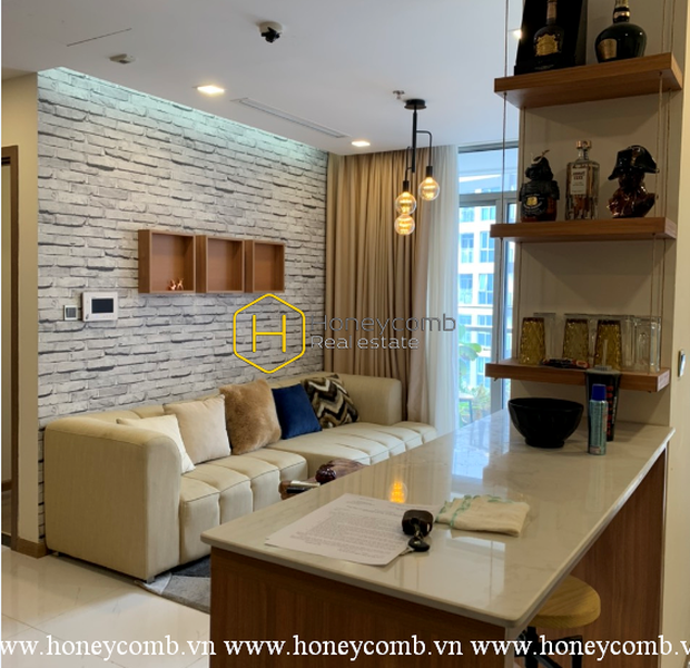 Căn hộ thiết kế tinh tế cùng cách trang trí đậm chất nghệ thuật cho thuê tại Vinhomes Central Park