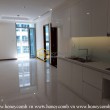 Ornate architecture unfurnished apartment for rent in Vinhomes Central Park