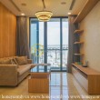 Stunning Vinhomes Golden River apartment with elegant wooden brown layouts for rent