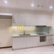 Stunning unfurnished Vinhomes Central Park apartment with pure white layouts for rent