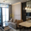 Simplified design apartment in Vinhomes Central Park for rent