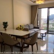 The wooden furnished apartment with modern design in Wilton Tower for rent