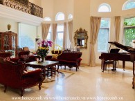 Such a great royal design villa that you haven’t seen in your life! Now for rent in Thao Dien – District 2