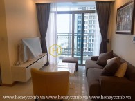 Such an elegant apartment that perfectly designed for simplified lovers! Now for rent in Vinhomes Central Park