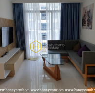 Fully-furnished apartment with modern amenities for rent in Vinhomes Central Park
