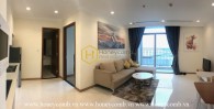 Vinhomes Central Park apartment- Extremely homey and elegant living space for your family