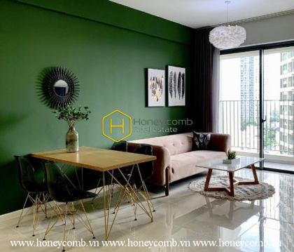 Blending the wildness and pleasantness to create this 2 bed-apartment at Masteri An Phu