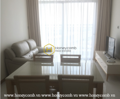 Căn hộ thiết kế tối giản cho thuê tại Vinhomes Central Park