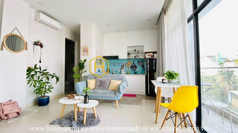 Indulge delicate decoration in District 2 serviced apartment