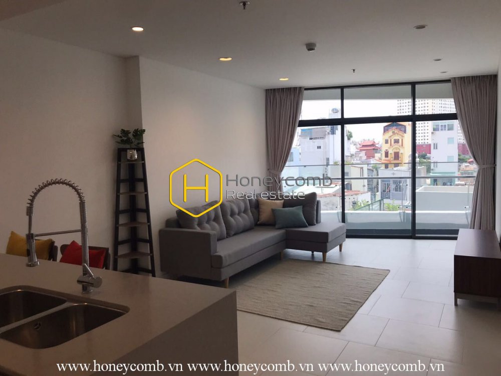 Căn hộ 1 phòng ngủ sang trọng và trang nhã cho thuê tại City Garden