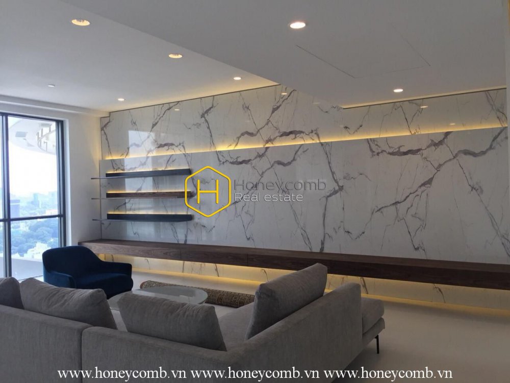 Căn hộ 3 phòng ngủ rộng rãi cho thuê tại City Garden