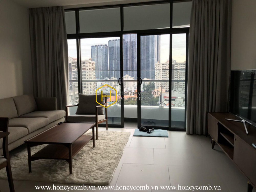 Căn hộ 1 phòng ngủ tuyệt vời với tầm nhìn đẹp cho thuê tại City Garden