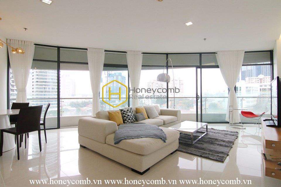 Căn hộ 3 phòng ngủ mang phong cách đô thị cho thuê tại City Garden