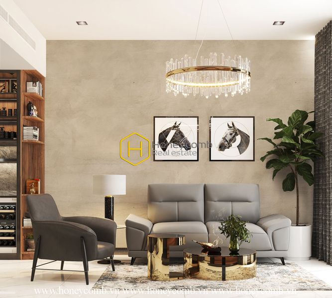 Căn hộ đâỳ đủ nội thất hiện đại là tất cả những gì bạn tìm kiếm ở Empire City