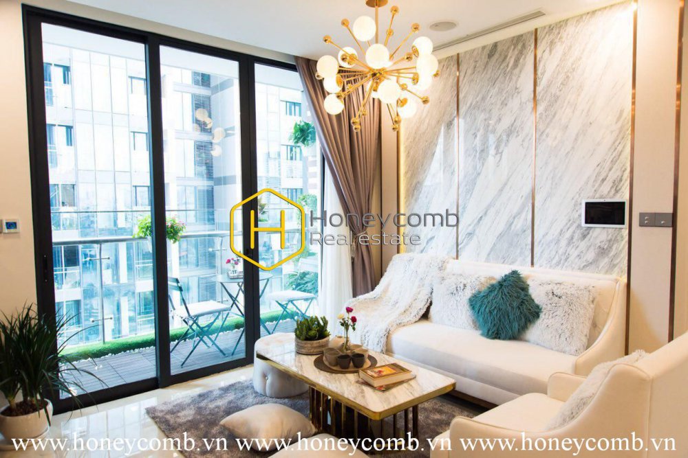 Căn hộ 3 phòng ngủ tuyệt vời này sẽ khiến bạn thích thú, cho thuê tại Vinhomes Golden River