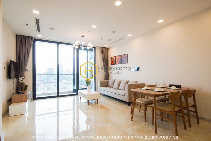 Aesthetic apartment in Vinhomes Golden River for artistic souls
