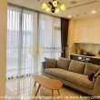 The 2 beds apartment is simple but elegant and cozy in Vinhomes Golden River