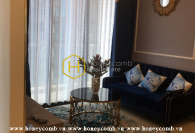 The 2-bedroom apartment with artistic features in Vinhomes Golden River